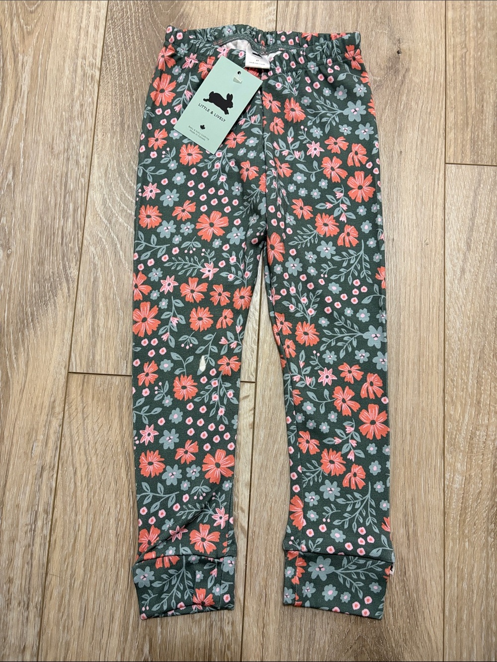 Little & Lively Floral Serenade leggings